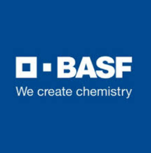 Company logo for BASF